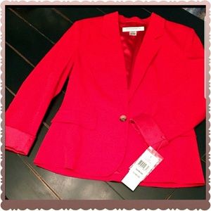New French Connection Red Blazer
